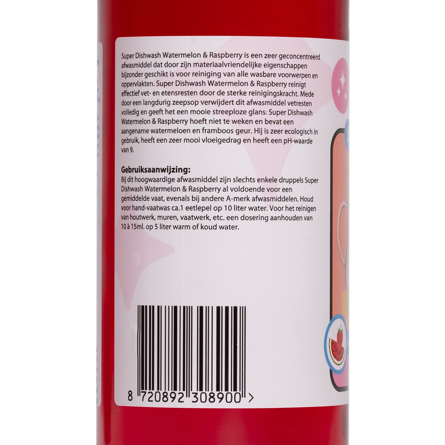 Super Dishwash Watermelon & Raspberry